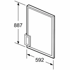 Bosch KFZ20AX0 - Grilles De Ventilation, Cadres Décoratifs Et Façades De Portes