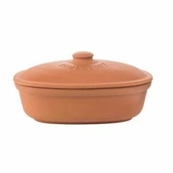 Roemertopf Pot à Pain Ovale 29.5x20cm Terracotta - Accessoires Pour Appareils à Encastrer