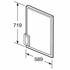 Bosch KFZ10AX0 - Grilles De Ventilation, Cadres Décoratifs Et Façades De Portes