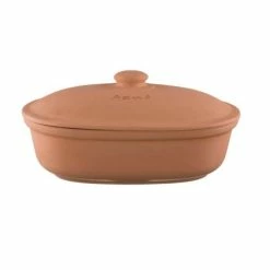 Roemertopf Pot à Pain Ovale 40x28cm Terracotta - Accessoires Pour Appareils à Encastrer