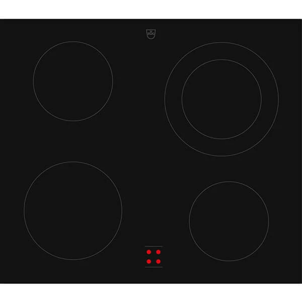 V-Zug Cook V400 Double Zone Black Design - Vitrocéramique Pour Cuisinières Et Panneaux De Contrôle 3 V-Zug Cook V400 Double Zone Black Design - Vitrocéramique Pour Cuisinières Et Panneaux De Contrôle
