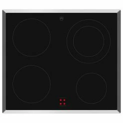 V-Zug CookTop V400 BlackDesign, Chromo - Vitrocéramique Pour Cuisinières Et Panneaux De Contrôle