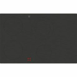 V-Zug CKV200 4 Zones De Cuisson, Design Classi - Vitrocéramique Pour Cuisinières Et Panneaux De Contrôle