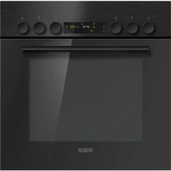 Sibir 22028/60 Nero - Cuisinière Encastrables Norme UE 60 Cm