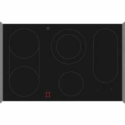 V-Zug Cooktop V600 Black, 80cm - Vitrocéramique Pour Cuisinières Et Panneaux De Contrôle
