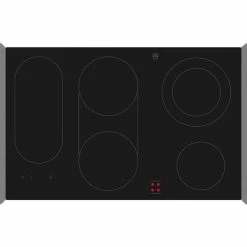 V-Zug CookTop V600 Cadre En Acier Chromé - Vitrocéramique Pour Cuisinières Et Panneaux De Contrôle