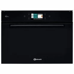 Bauknecht EMPK11 F645 CH Four Combiné Noir - Steamer ⋅ Four à Vapeur Combiné Norme UE 60 Cm