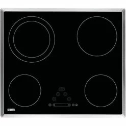Sibir GK 4311 TS Black Des - Vitrocéramique à Fonctionnement Direct