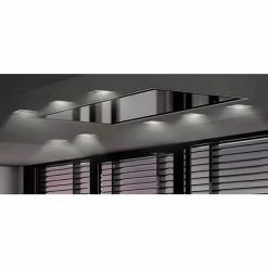 Wesco EVRE 5-120 Hotte Aspiration Acier Inoxydable / Noir - Hottes Aspirantes