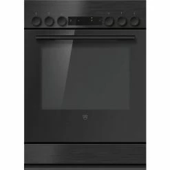 V-Zug Combair V400 Noir, 4 Zones, Tiroir - Cuisinière Encastrables Norme CH 55 Cm