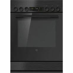 V-Zug Combair V600 Nero 4KZ, Tiroir - Cuisinière Encastrables Norme CH 55 Cm